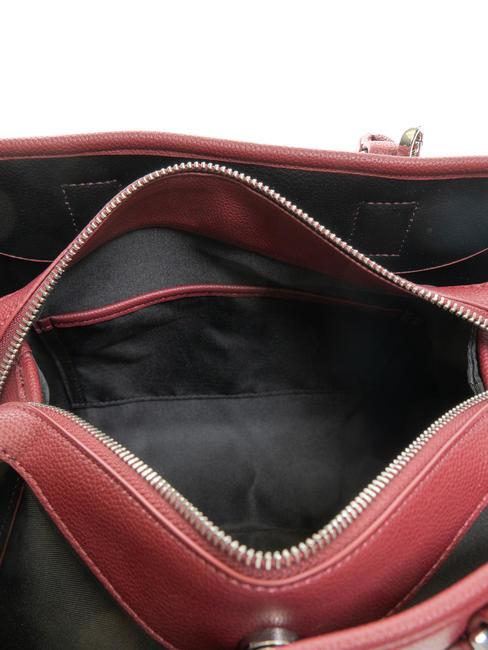NEW IRIS Handtasche mit Schultergurt dunkles Rubin - Damentaschen