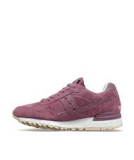 SAUCONY SHADOW 5000 Ledersneaker Traube - Schuhe Unisex - 3