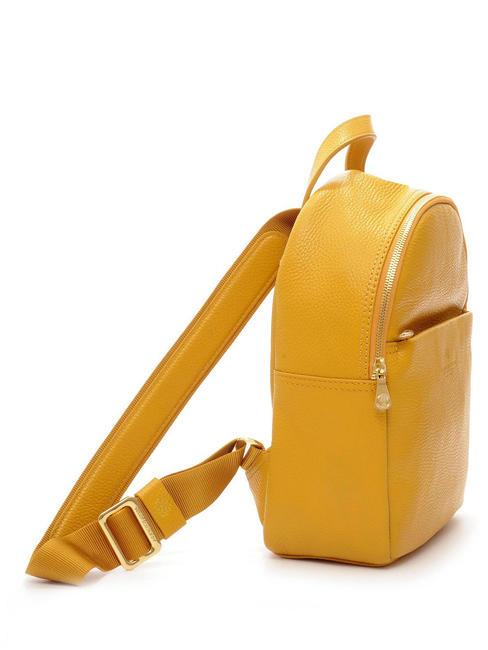 TIFFANY Kleiner Lederrucksack Senf - Damentaschen