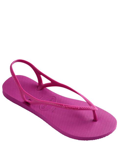 SUNNY II Zehentrenner mit Riemen Rosengummi - Damenschuhe