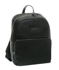 SPALDING ICONIC NEW YORK 15 "Laptop-Rucksack aus Leder Schwarz - PC-Rucks&auml;cke - 3