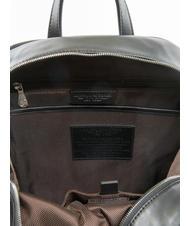 SPALDING ICONIC NEW YORK 15 "Laptop-Rucksack aus Leder Schwarz - PC-Rucks&auml;cke - 4