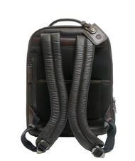 SPALDING TECH LEATHER 15,6-Zoll-Laptop-Rucksack aus Leder - PC-Rucks&auml;cke