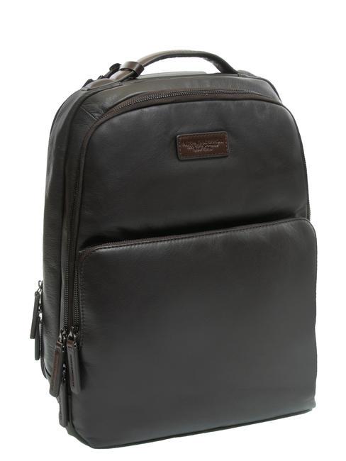 TECH LEATHER 15,6-Zoll-Laptop-Rucksack aus Leder testamoro - PC-Rucks&auml;cke