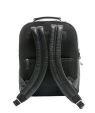 SPALDING ICONIC NEW YORK 15'' Laptop-Rucksack aus Leder Schwarz - PC-Rucks&auml;cke - 2