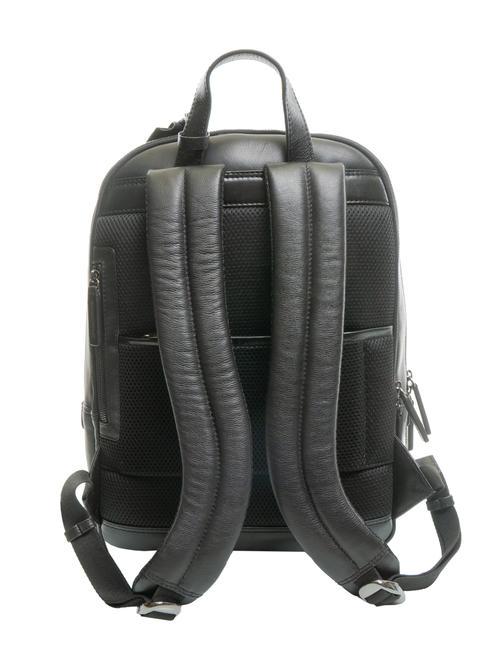 TECH Gro&szlig;er Lederrucksack Schwarz - PC-Rucks&auml;cke