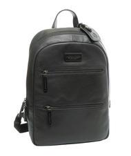 SPALDING TECH Gro&szlig;er Lederrucksack Schwarz - PC-Rucks&auml;cke - 3