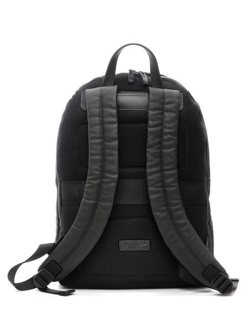 NEW HOLEY Canvas-Rucksack für 14'' PC-Halter Schwarz - PC-Rucksäcke