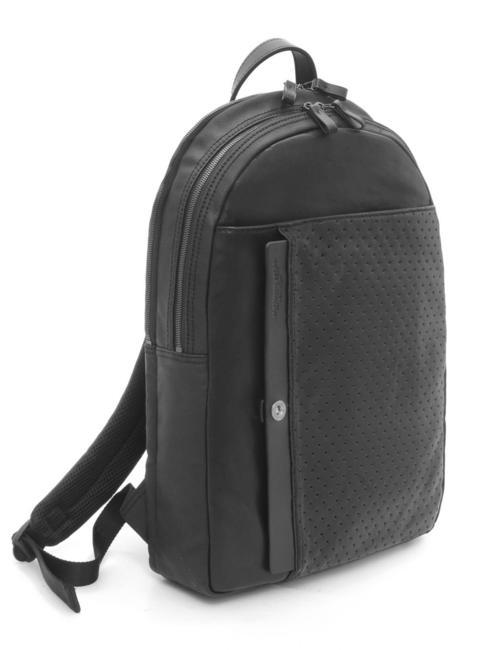 NEW HOLEY Canvas-Rucksack für 14'' PC-Halter Schwarz - PC-Rucksäcke