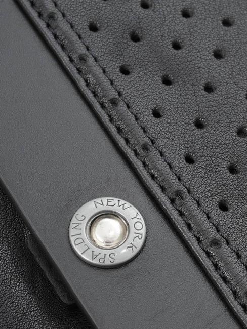 NEW HOLEY Canvas-Rucksack für 14'' PC-Halter Schwarz - PC-Rucksäcke