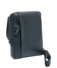 PIQUADRO PAN Kleine Ledergeldbörse Blau - Umhängetaschen Herren - 2