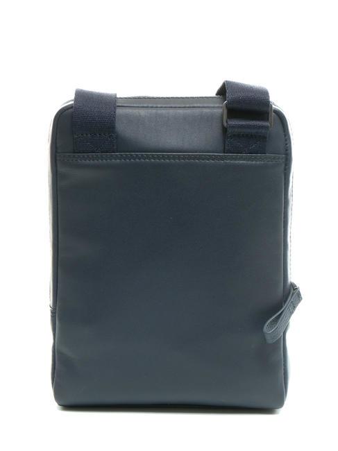 PAN Kleine Ledergeldbörse Blau - Umhängetaschen Herren