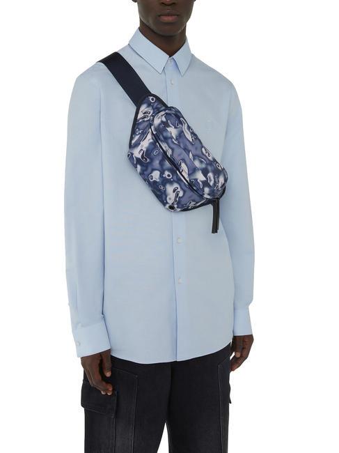 EVIN Nylonbeutel fan.heatmap blau - H&uuml;fttaschen