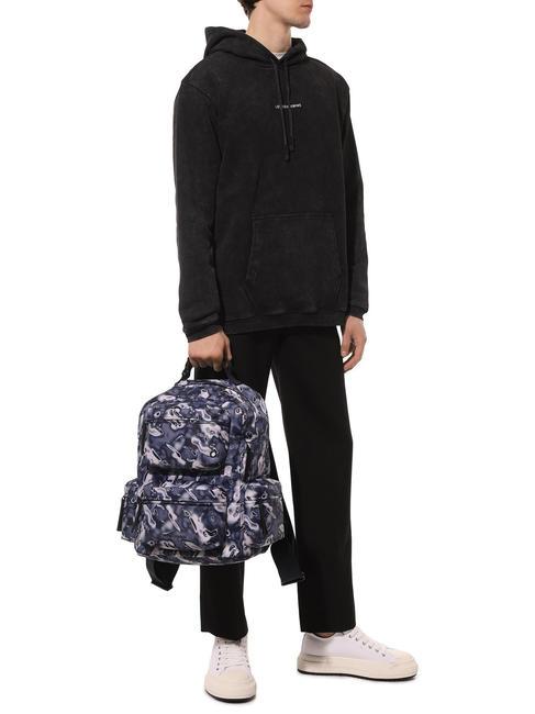 EVIN Nylonrucksack fan.heatmap blau - Rucksäcke für Schule &amp; Freizeit