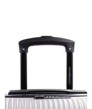 ROCCOBAROCCO ADVENTURE Mittelgroßer Trolley Silber - Harte Trolleys - 5