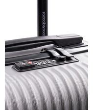 ROCCOBAROCCO ADVENTURE Mittelgroßer Trolley Silber - Harte Trolleys - 6