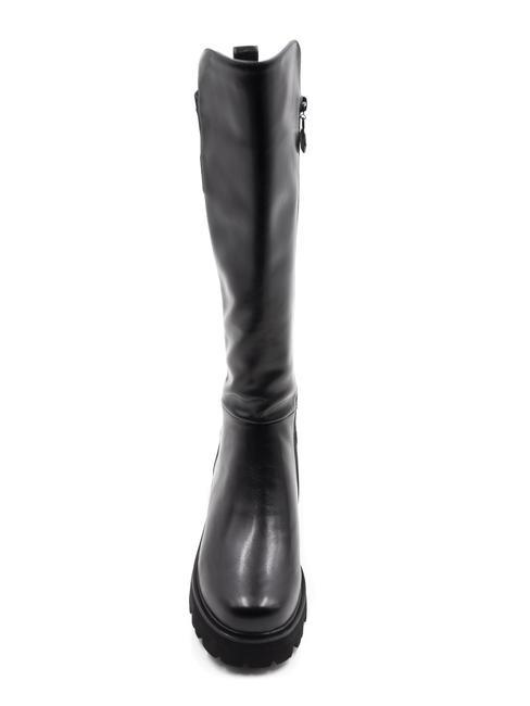 PLATFORM Hohe Stiefel Schwarz - Damenschuhe