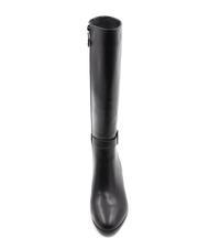 ROCCOBAROCCO RB LOGO ROUND Stiefel mit hohen Abs&auml;tzen Schwarz - Damenschuhe - 3
