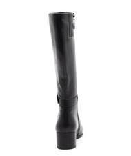 ROCCOBAROCCO RB LOGO ROUND Stiefel mit hohen Abs&auml;tzen Schwarz - Damenschuhe - 5