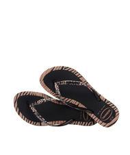 HAVAIANAS SLIM ANIMALS Flip-Flops SCHWARZ - Damenschuhe - 4