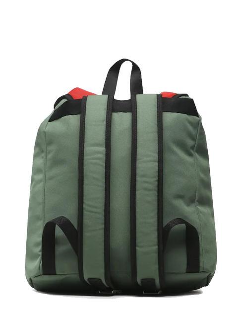 HERITAGE Rucksack aus Stoff st&auml;dtisches Gr&uuml;n - PC-Rucks&auml;cke