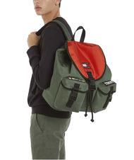TOMMY HILFIGER HERITAGE Rucksack aus Stoff st&auml;dtisches Gr&uuml;n - PC-Rucks&auml;cke - 6