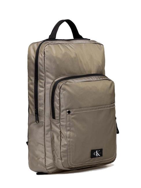 SPORT ESSENTIAL Laptop-Rucksack aus Nylon Atlantisches Taupe - PC-Rucksäcke