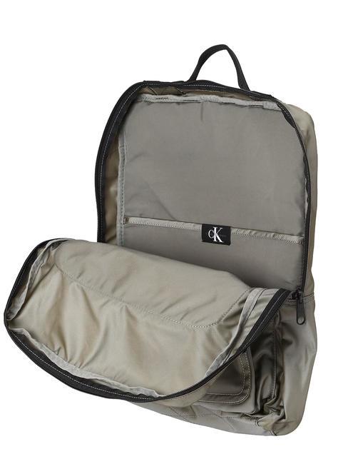 SPORT ESSENTIAL Laptop-Rucksack aus Nylon Atlantisches Taupe - PC-Rucksäcke