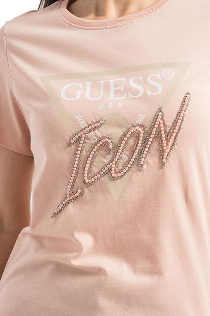ICON T-Shirt mit Pailletten Puppenrosa - T-Shirts und Tops f&uuml;r Damen