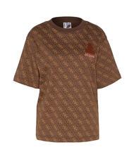GUESS 4G BANSKY T-Shirt mit aufgesticktem Hasen 4g mitteldunkelbraun - T-Shirts und Tops f&uuml;r Damen - 5