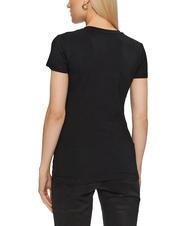 GUESS ROSES TRIANGLE T-Shirt mit Rosendruck jetbla - T-Shirts und Tops f&uuml;r Damen - 2