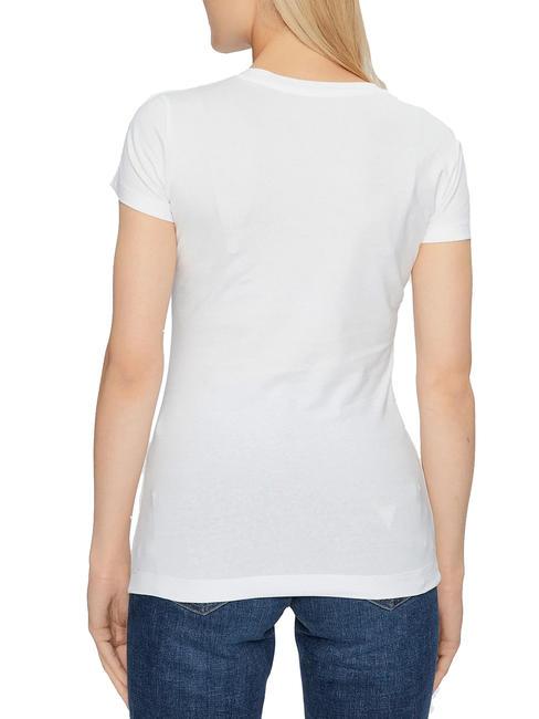 ROSES TRIANGLE T-Shirt mit Rosendruck purwei&szlig; - T-Shirts und Tops f&uuml;r Damen
