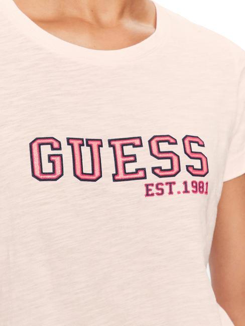 COLLEGE T-Shirt mit Logoeinsatz Zur&uuml;ckhaltendes Rosa - T-Shirts und Tops f&uuml;r Damen