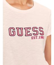 GUESS COLLEGE T-Shirt mit Logoeinsatz Zur&uuml;ckhaltendes Rosa - T-Shirts und Tops f&uuml;r Damen - 3
