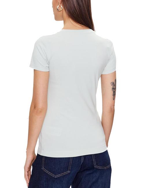 FLOWER T-Shirt mit Strassstickerei weiche Minze - T-Shirts und Tops f&uuml;r Damen