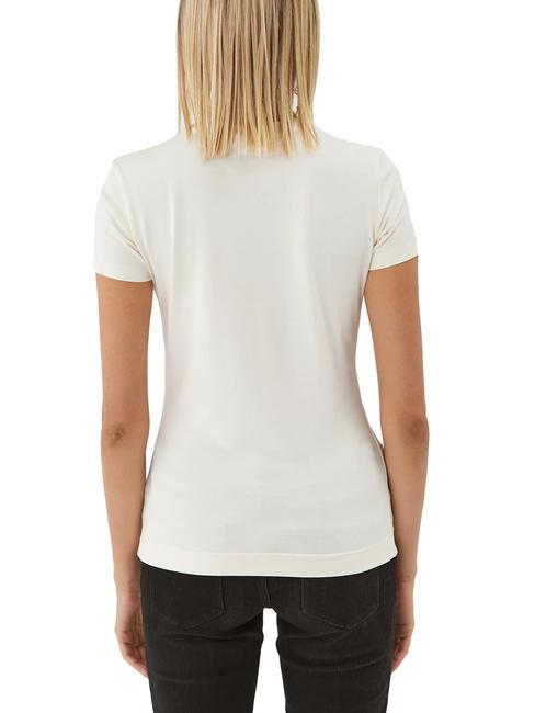 LEO TRIANGLE T-Shirt mit Nieten cremwhi - T-Shirts und Tops f&uuml;r Damen