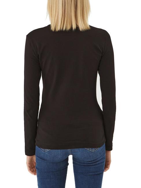 LEO TRIANGLE T-Shirt mit Nieten jetbla - T-Shirts und Tops f&uuml;r Damen
