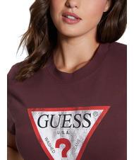 GUESS CLASSIC FIT LOGO T-Shirt mit Logo Trainerpeitsche - T-Shirts und Tops f&uuml;r Damen - 3