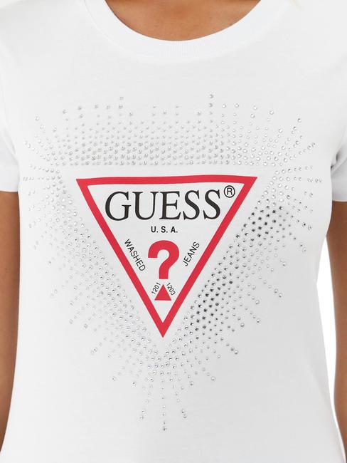 STAR TRIANGLE T-Shirt mit Nieten purwei&szlig; - T-Shirts und Tops f&uuml;r Damen