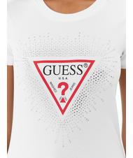 GUESS STAR TRIANGLE T-Shirt mit Nieten purwei&szlig; - T-Shirts und Tops f&uuml;r Damen - 3