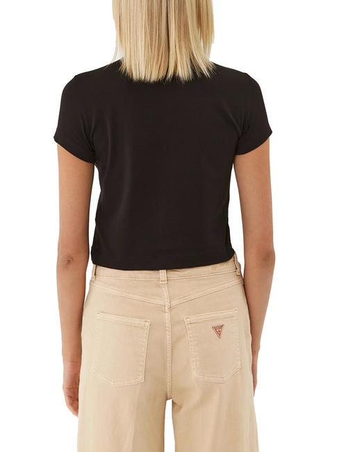 TRIANGLE STRASS T-Shirt mit Nieten jetbla - T-Shirts und Tops f&uuml;r Damen