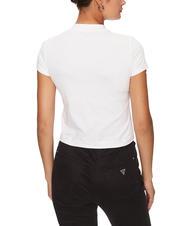 GUESS TRIANGLE STRASS T-Shirt mit Nieten - T-Shirts und Tops f&uuml;r Damen