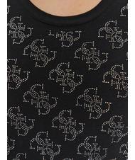 GUESS ALLOVER T-Shirt mit Allover-Logo jetbla - T-Shirts und Tops f&uuml;r Damen - 4