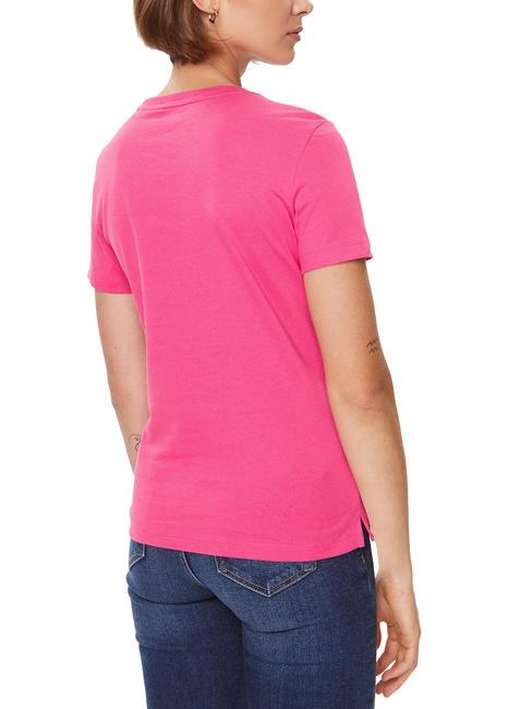 ICON T-Shirt mit Nieten rosa Punsch - T-Shirts und Tops f&uuml;r Damen