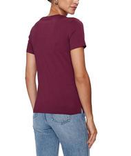 GUESS ICON T-Shirt mit Nieten Schwarzkirsche - T-Shirts und Tops f&uuml;r Damen - 2