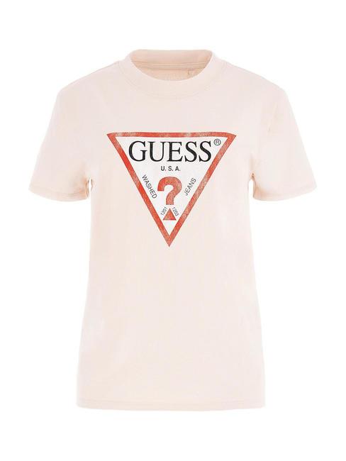 CLASSIC FIT LOGO T-Shirt mit Logo ruhiges rosa - T-Shirts und Tops f&uuml;r Damen