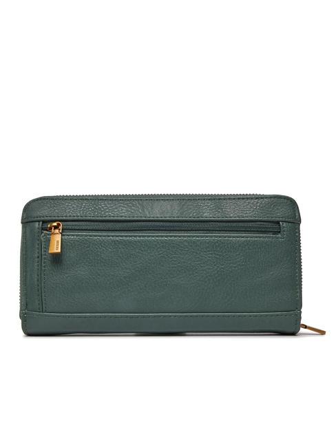 LAUREL Large Geldb&ouml;rse mit umlaufendem Rei&szlig;verschluss Wald - Brieftaschen Damen