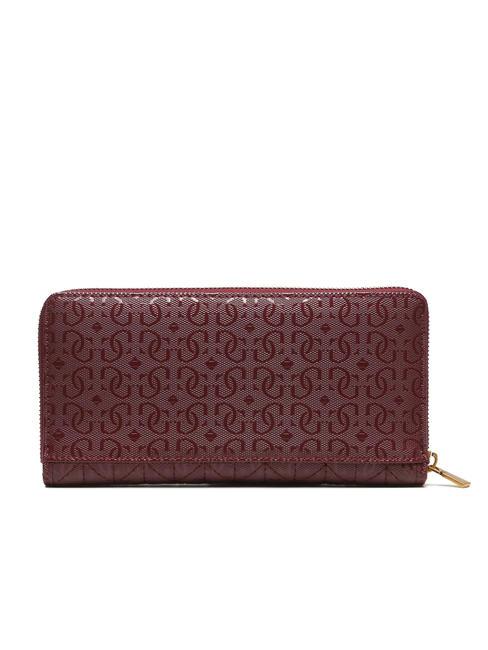 AVETA Geldb&ouml;rse mit umlaufendem Rei&szlig;verschluss Merlot - Brieftaschen Damen