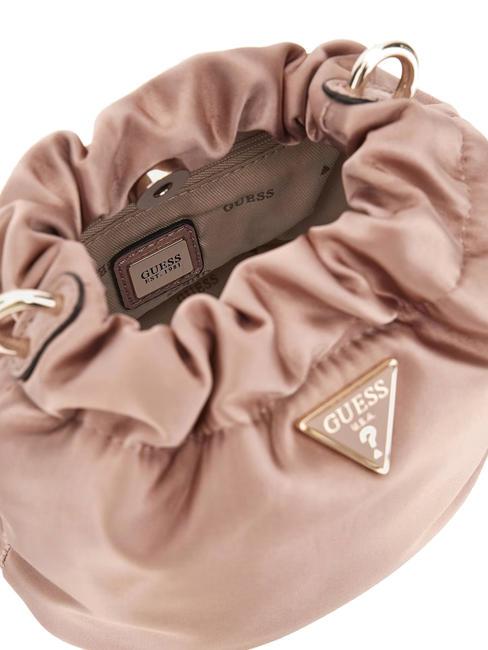 VELINA Beuteltasche mit Kettenschultergurt ros&eacute; / gold - Damentaschen