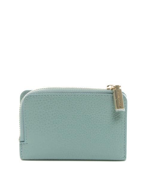 METALLIC SOFT Mittlere Damengeldb&ouml;rse flussgr&uuml;n - Brieftaschen Damen